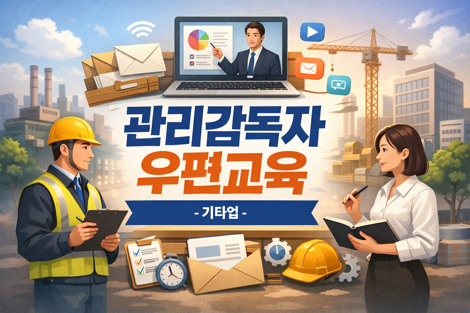 [우편테스트] 2025 안전보건교육 (기타업_관리감독자_8시간)