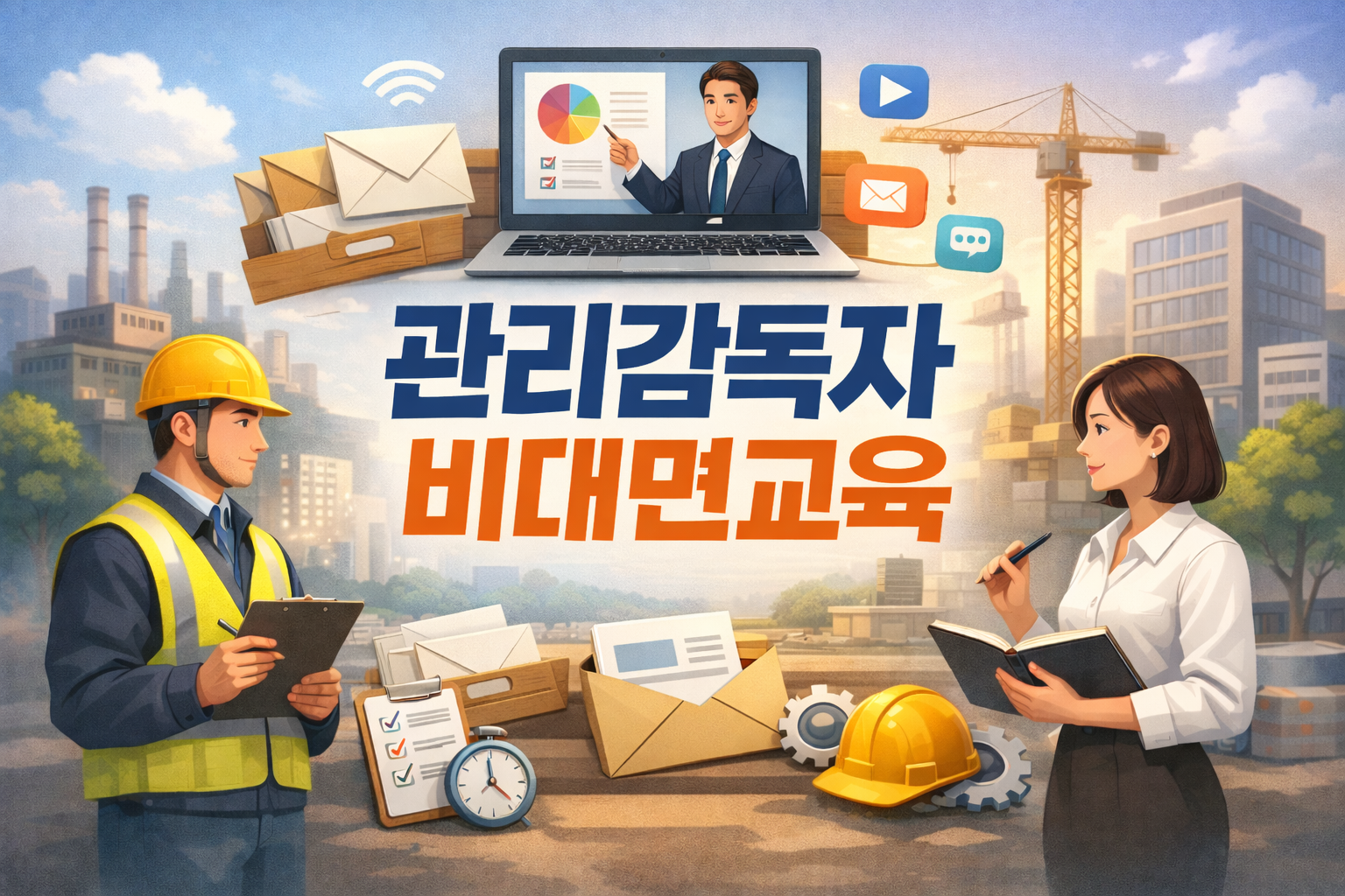 [비대면테스트] 2025 안전보건교육 (건설업_관리감독자_8시간)